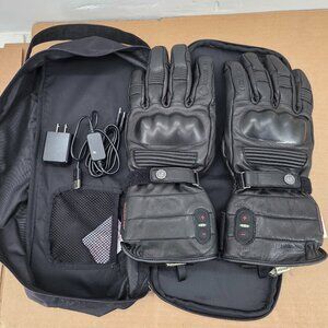 Highway 21 Radiant Heated Winter Motorcycle Riding Gloves XXL, Black